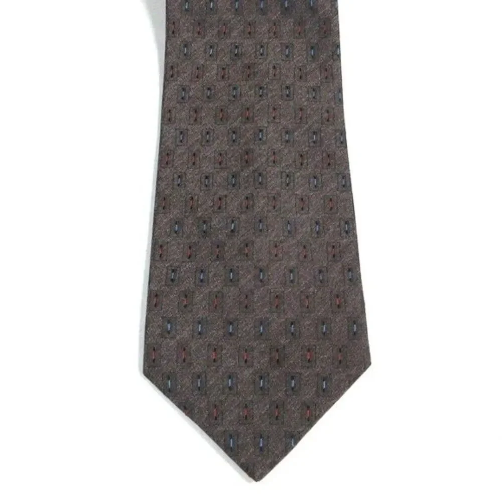 PIATTELLI UOMO Men's 100% Silk Tie Made in U.S.A. 56.5‎ Inches